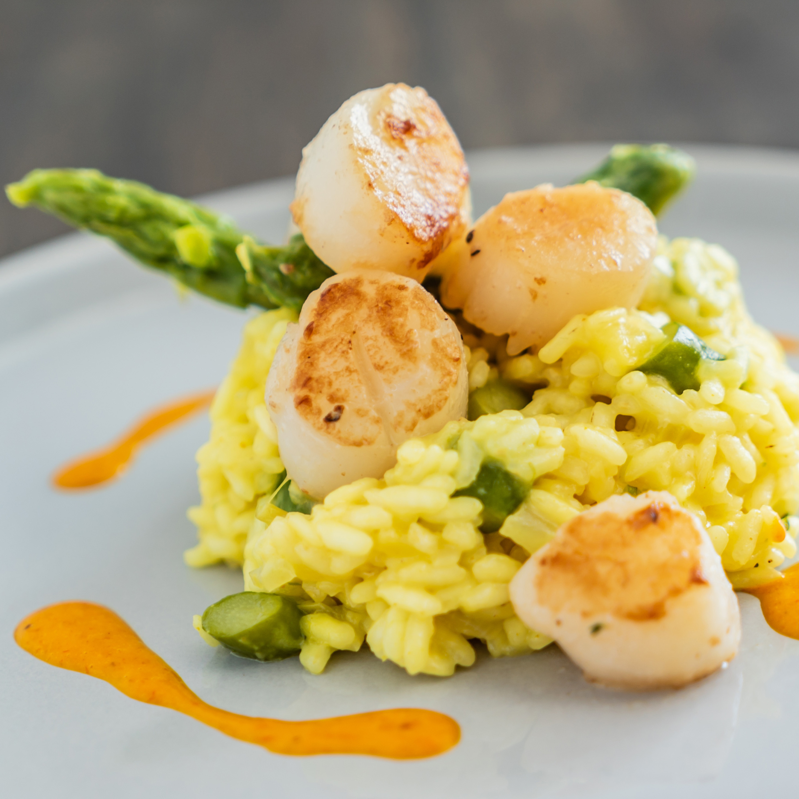 Wild Scallop Risotto